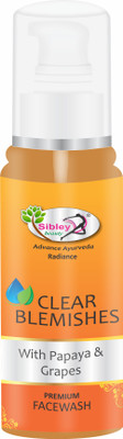 Sibley Beauty Papaya Anti Blemish Pigmentation  (1 x 120 ml) - For Men Women Boys Girls -Oily Normal Dry Combination Skin - Even Skin Tone - Papaya, Eucalyptus Grape Seeds - Radiance Clear Blemishes Papaya & Grapes PREMIUM FACE WASH Face Wash(120 ml)