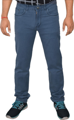 PLOUNGE Regular Men Grey Jeans