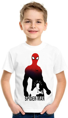 Shubham designer gallery Baby Boys Graphic Print Cotton Blend Regular T Shirt(White, Pack of 1)