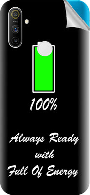 Snooky Realme C3 (3cameras) Mobile Skin(Black)