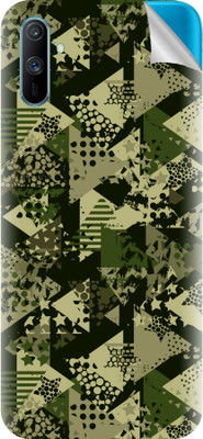 Snooky Realme C3 Mobile Skin(Green)