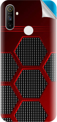 tiddler Realme C3 Mobile Skin(Red)