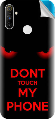 Snooky Realme C3 (3cameras) Mobile Skin(Black)