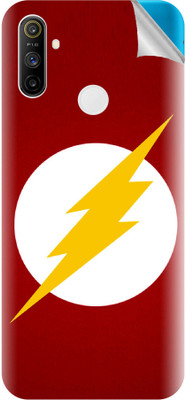 Snooky Realme C3 (3cameras) Mobile Skin(Red)