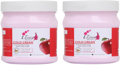 I TOUCH HERBAL FRUIT COLD CREAM 500 ML X 2 (PACK OF 2 )(1000 ml)