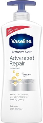 Vaseline Intensive Care Advanced Repair Fragrance Free Lotion 600 ML(600 ml)