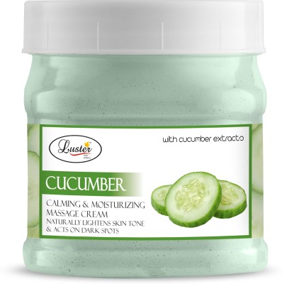 Luster Cucumber Calming & Moisturizing Skin Massage Cream(500 ml)