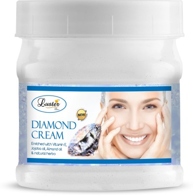 Luster Diamond Massage Cream with Vitamin E, Almond oil & Jojoba oil(500 ml)