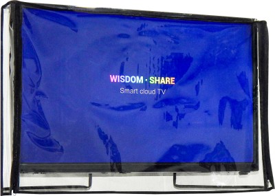LooMantha Transparent PVC Television cover Protector for 32 inch LCD/ LED TV  - All Brands & Models(Transparent)