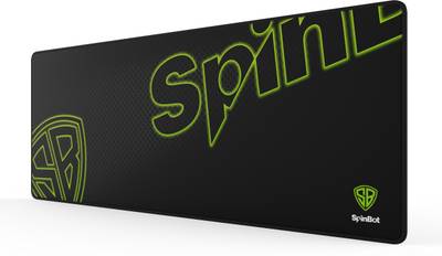 SpinBot Armor 5mm Thick XL Speed type Mousepad  (Black)