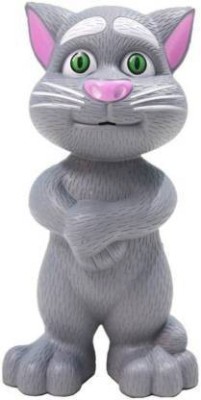 VRUX Professional Intelligent Touch Musical Recording Talking Tom Cat for kids(Grey)