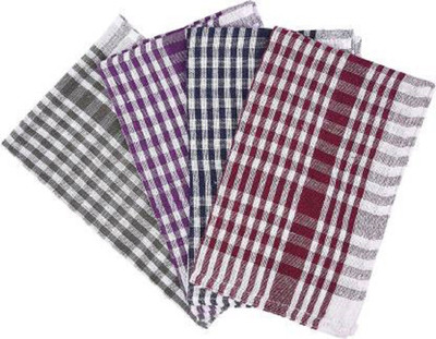 OPTICA Multicolor kitchen towel Multicolor Cloth Napkins(4 Sheets)