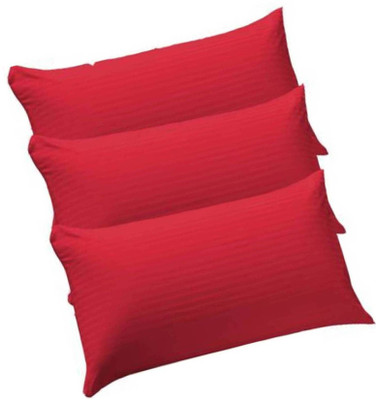 GKM Polyester Fibre Solid Sleeping Pillow Pack of 5(Multicolor)