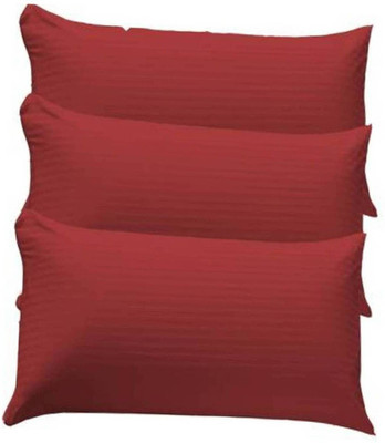 Swikon star Polyester Fibre Solid Sleeping Pillow Pack of 5(White)