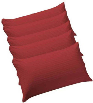 Swikon star Polyester Fibre Solid Sleeping Pillow Pack of 5(Multicolor)