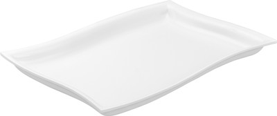 Neena Crockeries Acrylic Sapphire Platter Pk of 1 Tray(Microwave Safe)