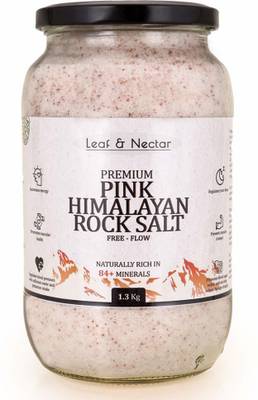 leaf & nectar Premium Himalayan Pink Salt