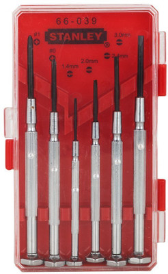 14% OFF on STANLEY Precision Screwdriver Standard Screwdriver Set(Pack of 6) 14% OFF on STANLEY Precision Screwdriver Standard Screwdriver Set(Pack of 6)