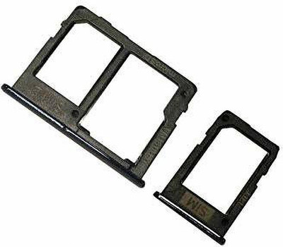 SPAREWARE Sim Card Tray(Compatible With Samsung Galaxy J4 Plus : Black)