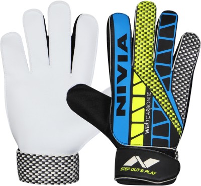 NIVIA Carbonite Web Goalkeeping Gloves(Multicolor)