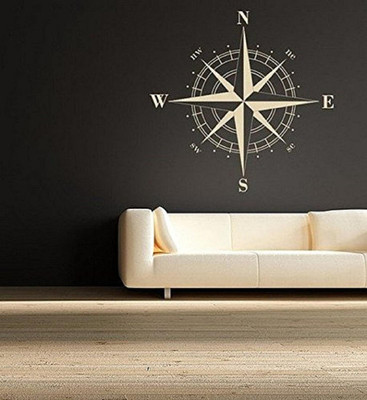LYOMAN 59 cm shipocean_wht Self Adhesive Sticker(Pack of 1)