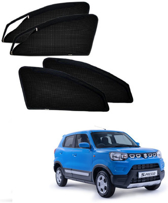 AuTO ADDiCT Side Window Sun Shade For Maruti Suzuki S-Presso(Black)