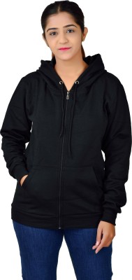 DivRa Clothing Full Sleeve Solid Women Sweatshirt