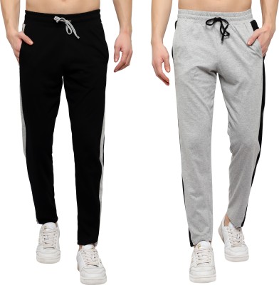 DIAZ Solid Men Multicolor Track Pants