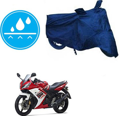 RPSENTTERPR Waterproof Two Wheeler Cover for Yamaha(R15 s, Blue)