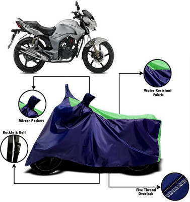 V VINTON Two Wheeler Cover for Hero(Hunk, Green, Blue)