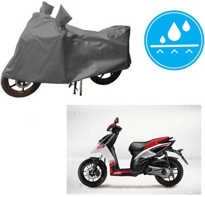 HYBRIDS COLLECTION Waterproof Two Wheeler Cover for Aprilia(SR 125, Grey)