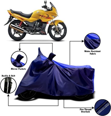 V VINTON Two Wheeler Cover for Hero(Karizma, Blue)