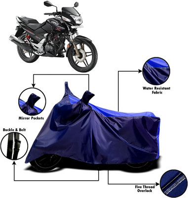 V VINTON Two Wheeler Cover for Honda(CBZ Extreme, Blue)