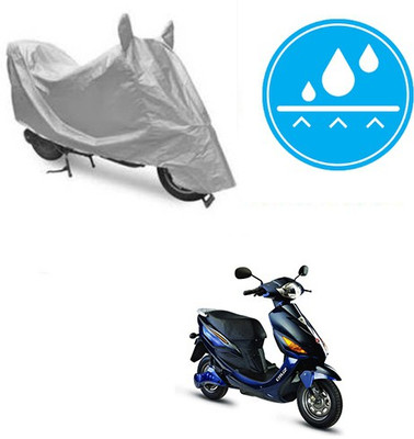 Atulit enterprises Two Wheeler Cover for Hero(Electric Cruz, Silver)