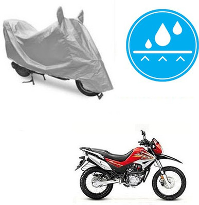 Atulit enterprises Two Wheeler Cover for Hero(Impulse, Silver)