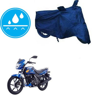 RPSENTTERPR Waterproof Two Wheeler Cover for TVS(Flame SR125, Blue)