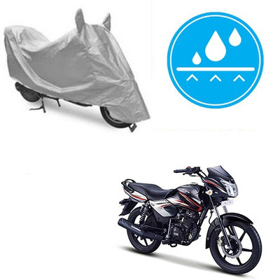 Atulit enterprises Two Wheeler Cover for TVS(Phoenix 125, Silver)