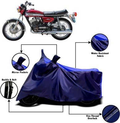 V VINTON Two Wheeler Cover for Yamaha(RD 350, Blue)