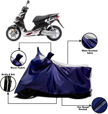 V VINTON Two Wheeler Cover for Yamaha(Jog R, White)