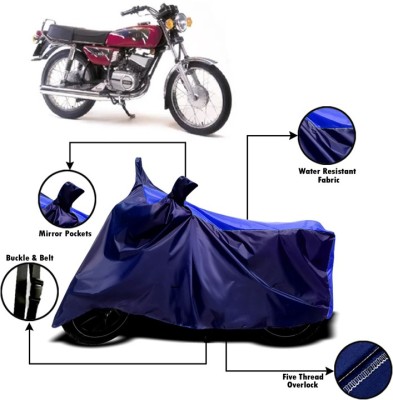 V VINTON Two Wheeler Cover for Yamaha(RX 100, Blue)