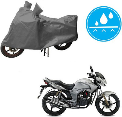 HYBRIDS COLLECTION Waterproof Two Wheeler Cover for Hero(Hunk, Grey)