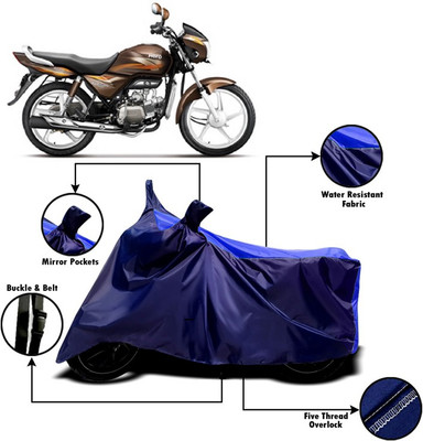 V VINTON Two Wheeler Cover for Hero(Splendor Pro, Multicolor)
