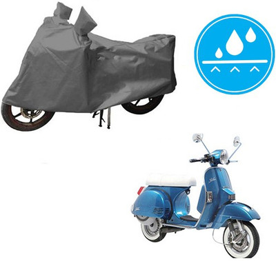 HYBRIDS COLLECTION Waterproof Two Wheeler Cover for LML(Star Euro, Grey)