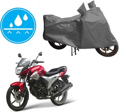 RPSENTTERPR Waterproof Two Wheeler Cover for Yamaha(SZ X, Grey)