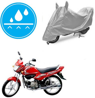 RPSENTTERPR Waterproof Two Wheeler Cover for Hero(Splendor NXG, Silver)