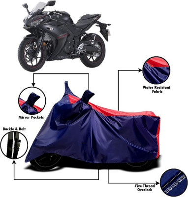 V VINTON Two Wheeler Cover for Yamaha(YZF R25, Red, Blue)