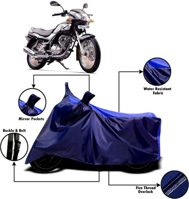 AUCTIMO Two Wheeler Cover for Suzuki(Fiero F2, Multicolor)