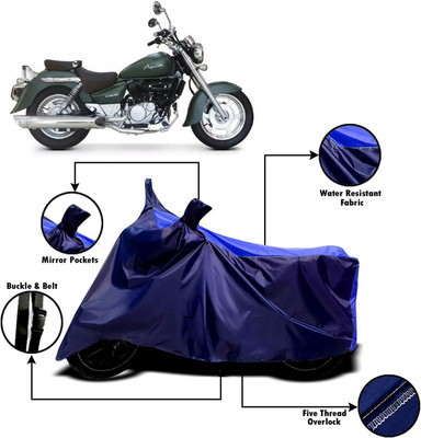 V VINTON Two Wheeler Cover for Hyosung(Aquila 250, Blue)