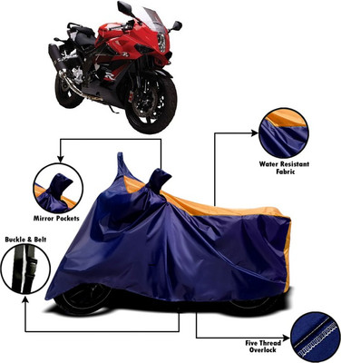 V VINTON Two Wheeler Cover for Hyosung(GT650R, Orange, Blue)