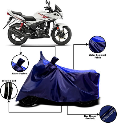 V VINTON Two Wheeler Cover for Hero(Ignitor, Blue)